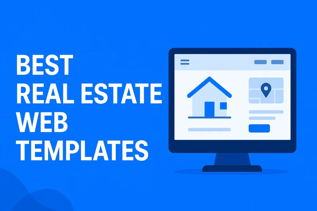 real estate web template